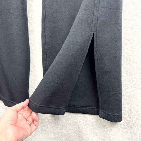 SPANX Sz 2XT AirEssentials Slim Flare Pant Super Soft Comfy W/ Front Slit Black - Picture 10 of 16